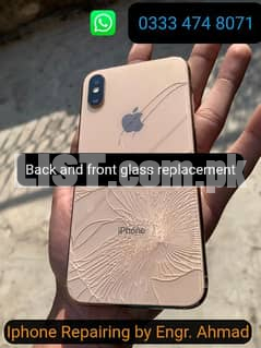 iphone 7 x xs 11 12 13 pro max front back glass replacement touch tp
