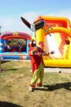 Balloon decor backdrop bounce castle magic show facepating available