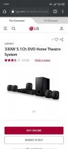 Home theater L.G LHD 427 330 5.1