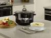 UK imported Crock-pot 4.7l Gloss Black Digital Countdown Slow Cooker