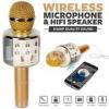Mic Ws858 Wireless Bluetooth Microphone Hifi Speaker