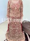 Bridal dress, heavy embroided, Fresh Red Color, Used only once