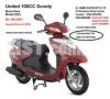 United US100cc Scooty (Special Offer)