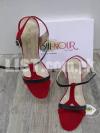 Ladies Sandal Red (With Delivery)