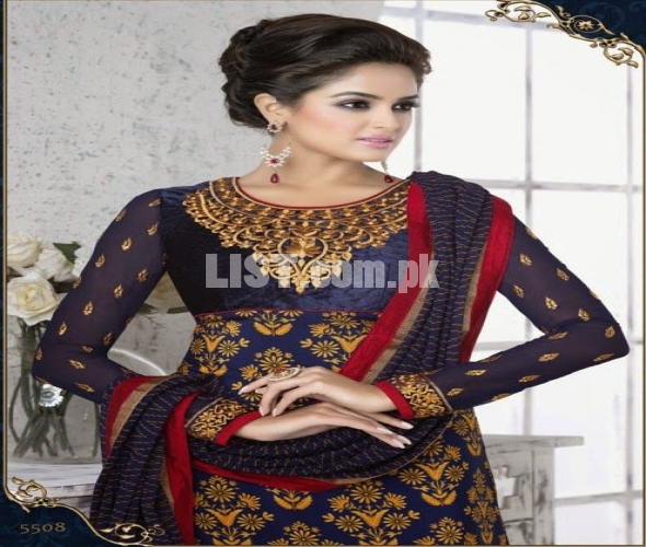 Beautiful branded ladies embroidery suit