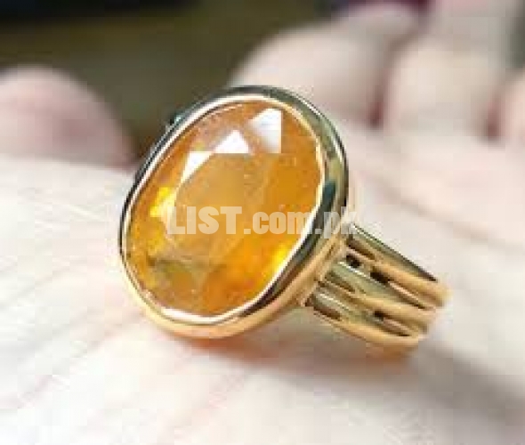 Yellow sapphire  RING