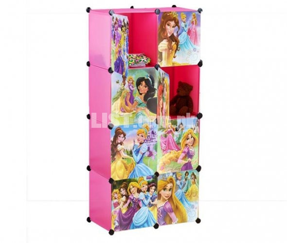 Disney Princess 8 Cube Diy Wardrobe