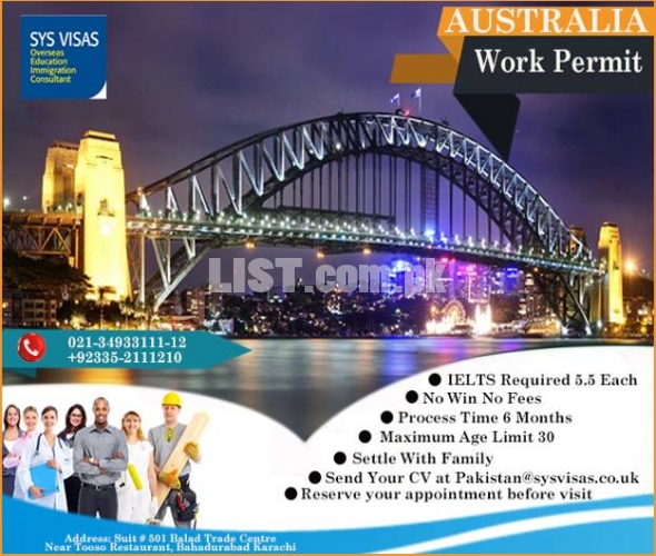 Australia Work Permit