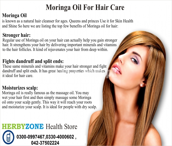 Moringa for Hair care (Hair fall & Hair growth)