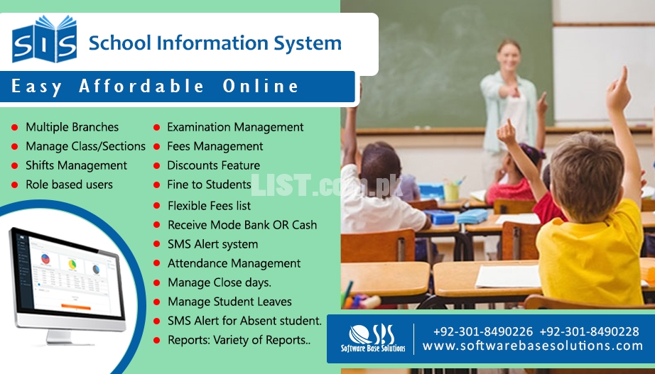 Academies & Schools Information software SIS