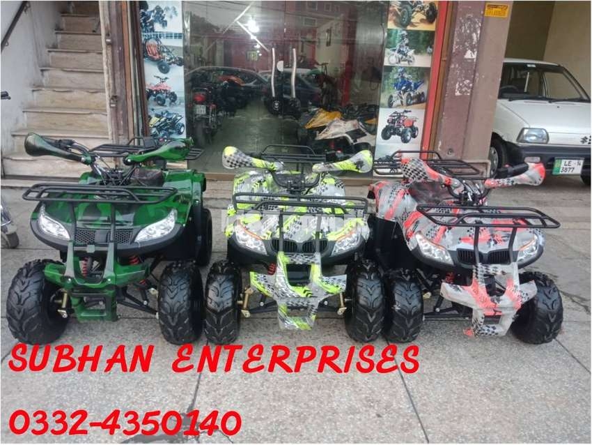 Latest Durable & Powerful Engine Atv Quad 4 Wheels Deliver In All Pak