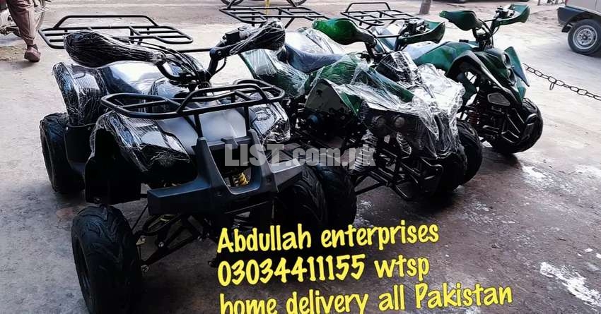 124cc 108cc 78cc dubai import atv quad 4wheels delivery all Pakistan