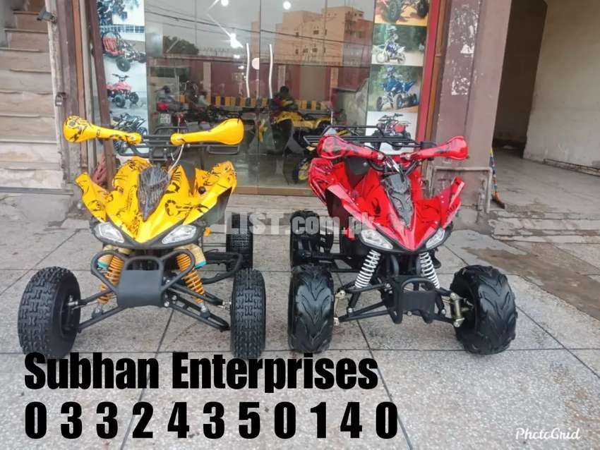 125cc Durable & Powerful Engine ATV Quad For Sell Subhan Enterprises