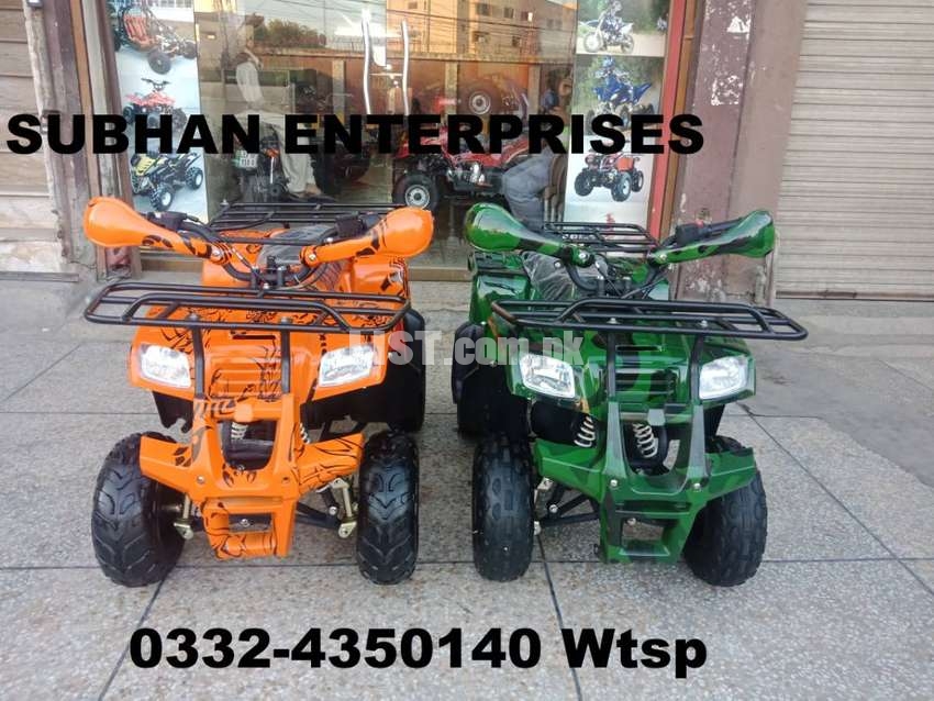 Outstanding Stock Atv Quad Four Wheels Bikes Deliver In All  Pakistan