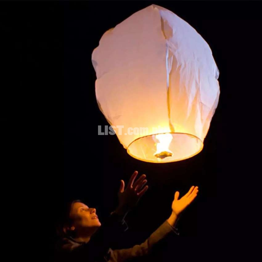 5 SKY LANTERNS - FREE HOME DELIVERY