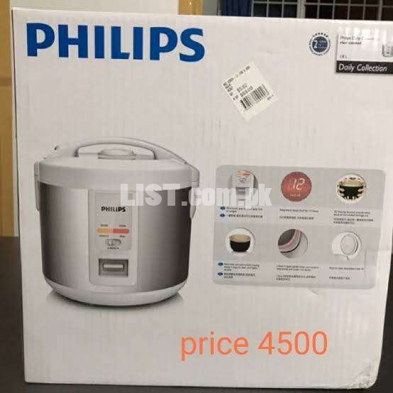 Philips Daily Collection Variety Rice Cooker HD3027 (Silver)