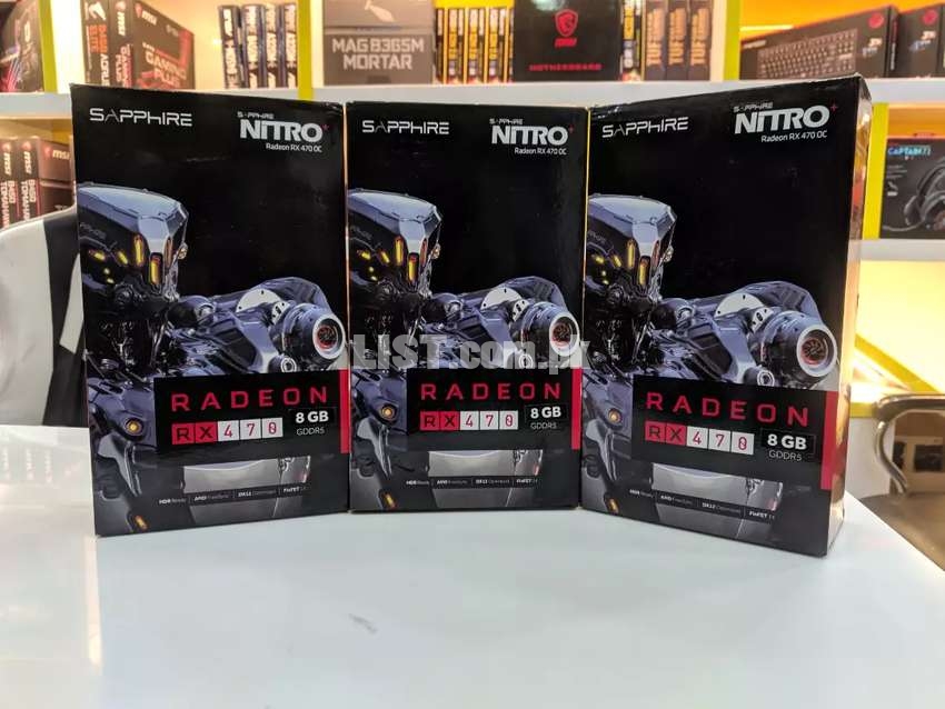 RX 470 8GB with box