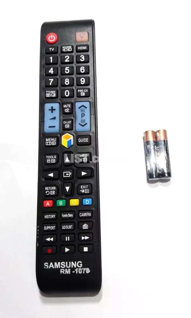 Samsung LCD/LED TV remote smart WORK ALL MODELS