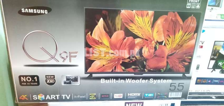 Smart andriod 55" Samsung 4k uhd led tv