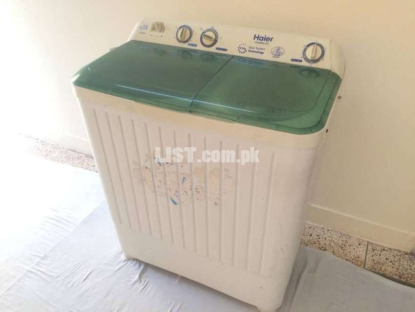 Haier Washing Machine & drying, 8.0Kg working condition Rs: 11000