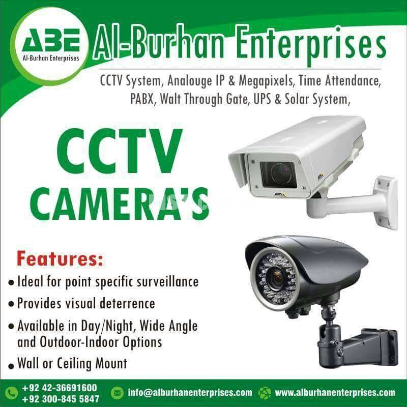 4 CCTV 2-MP 1080p Full HD (All Mobile Online FREE)(NO HIDDEN CHARGES)