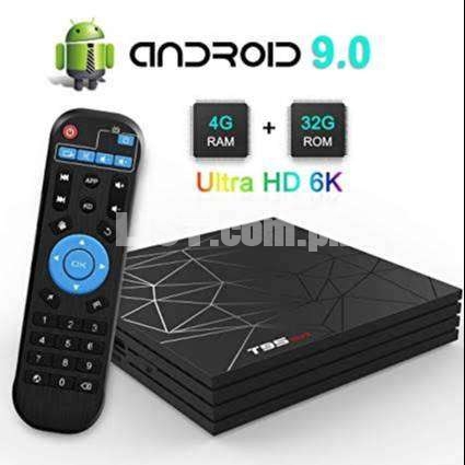6K T95 max strongest smart android tv box with free channels