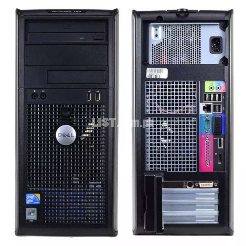 Dell 755 / 760 Core 2 Duo Tower Pc Exchange Offer With Delivery