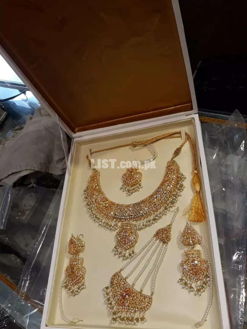 Bridal hand made jewellery set