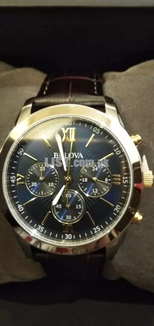 Bulova watch amazing shine ,brand new ,box packed watch