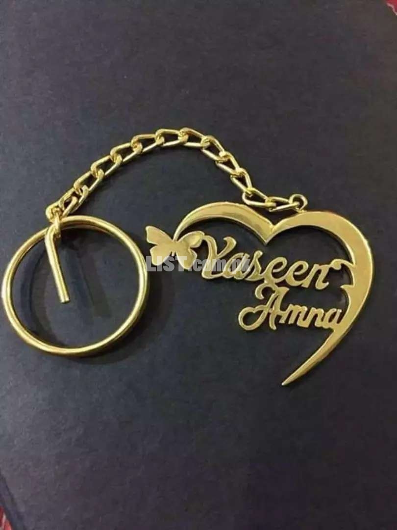Customized name Ear Rings, Necklace