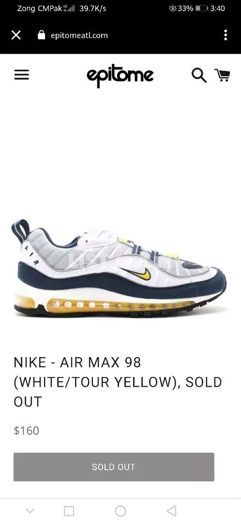 Nike air max 98