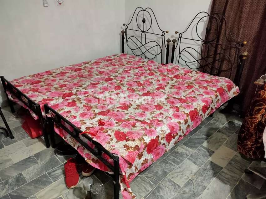 Iron rod bed for sale
