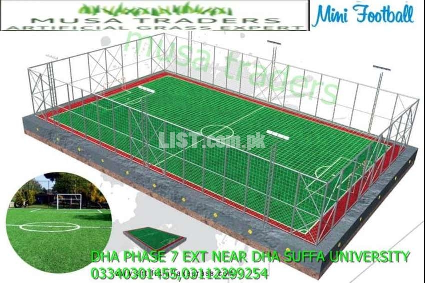 ARTIFICIAL GRASS FOR MAKING FUTSAL OR PLAYING AREAS