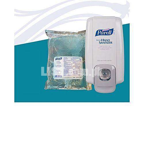purell hand sanitizer complete set dispenser and 1000 ml pouch