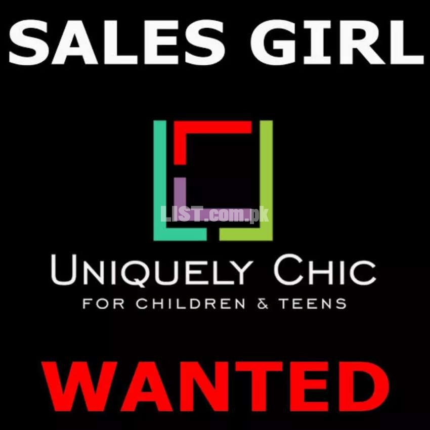 Female Sales Staff Required for New Boutique