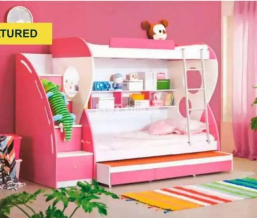 New bunk bed beauty with comfort