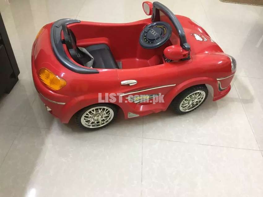 Kid car with battry