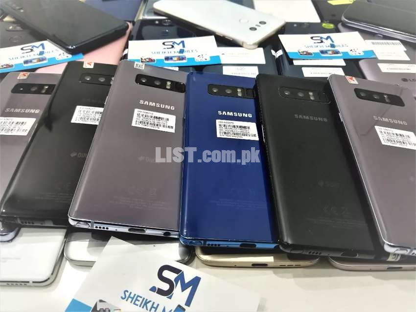 Samsung Galaxy Note 8 dotted Dual Sim PTA Approved