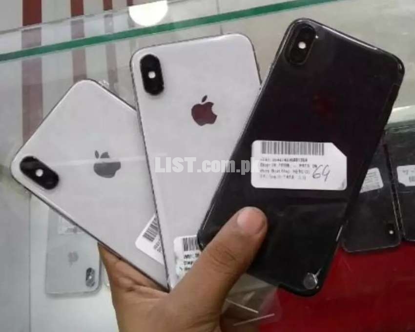 Iphone x 64gb and 256gb offical PTA Approved 100% original stock