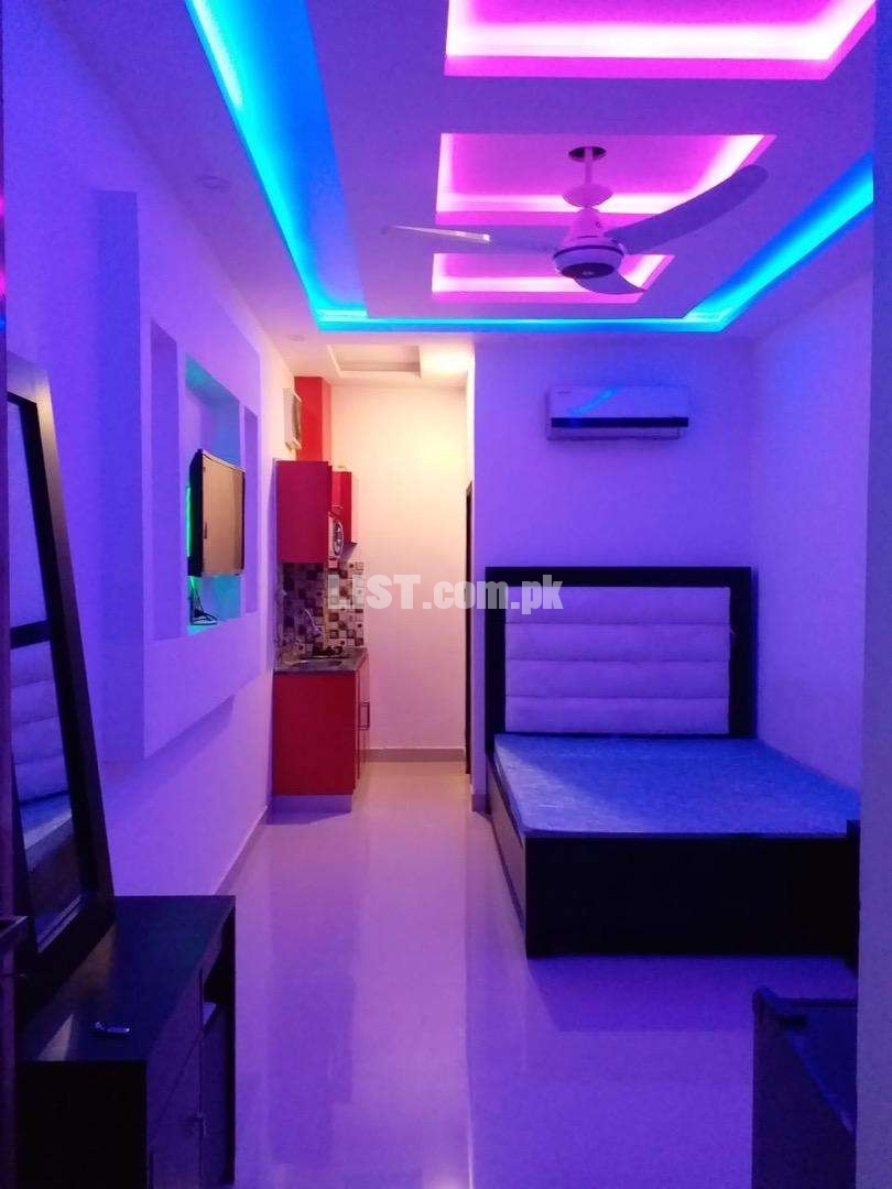 Fully Furnished One Bed Studio Apartments At Iqbal Town Moon Market