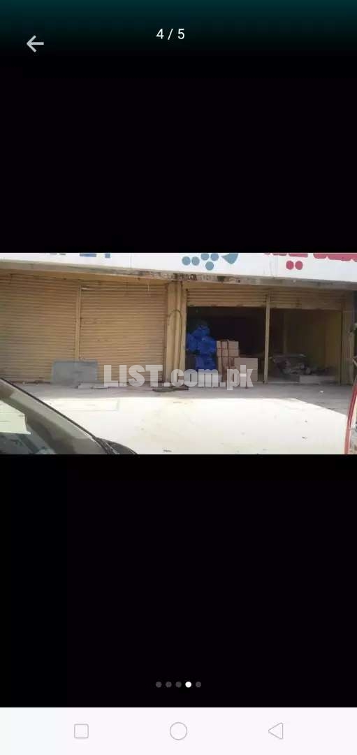Commercial shop for available for rent