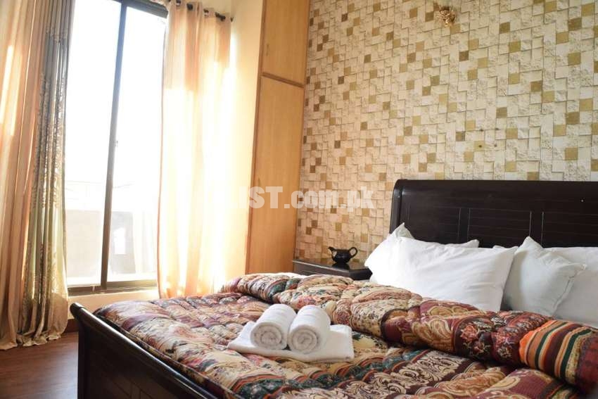 2 bedrooms furnished apartment with Wifi/AC/View.