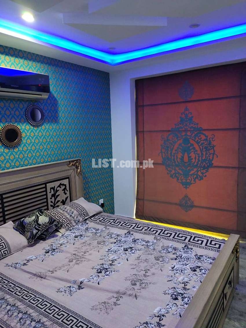 1 Bed Brand New Family Furnished Flat For Sale in Bahria Town Lahore