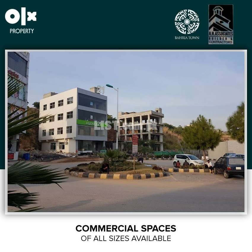 Bahria Town Phase 7 Rawalpindi, 1400 Sq Ft 1st Floor Commercial Hall.