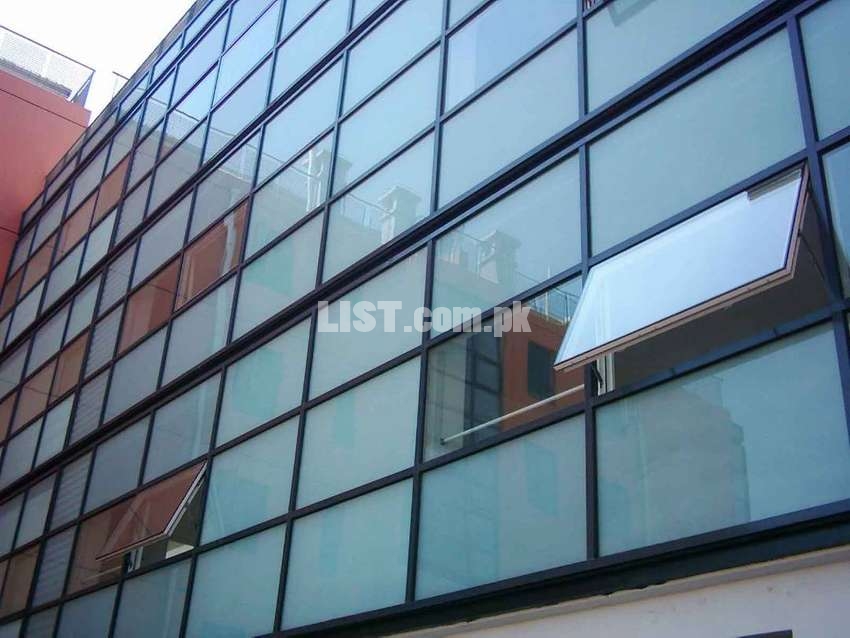 Curtain wall Aluminum for plaza front