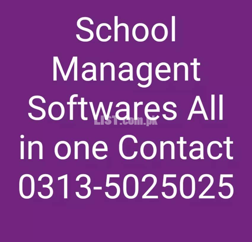 School Management Softwares