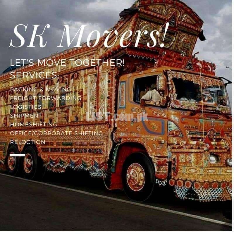 SK Movers & Packers - Best Home Shifting, Packing, Trucking Services