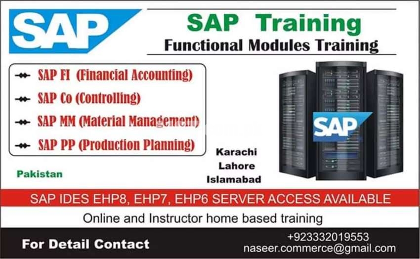 SAP Fuctional modules sap Fico mm pp Sd training in Pakistan
