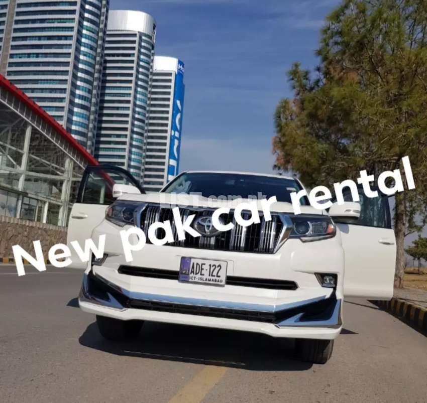 Prado, tx tz land Cruiser v8 Rent a car Islamabad Rawalpindi Olx