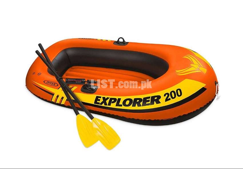 INTEX Boat Explorer Pro 200 For 2 Person 120 KG (77" x 40" x